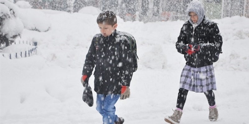 Hakkari&#039;de okullara kar tatili