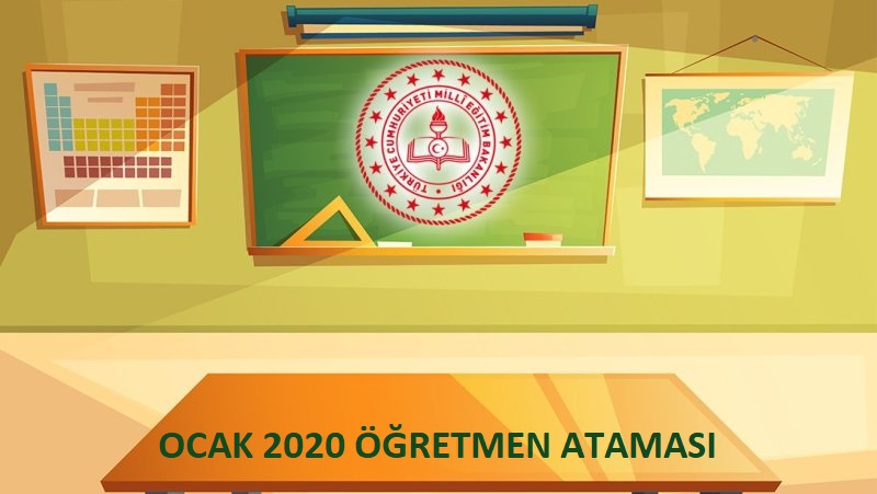 Ocak 2020&#039;de Öğretmen Ataması Yapılacak Alanlar ve Kontenjan Listesi