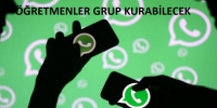 Öğretmenler WhatsApp Grupları Kurabilecek