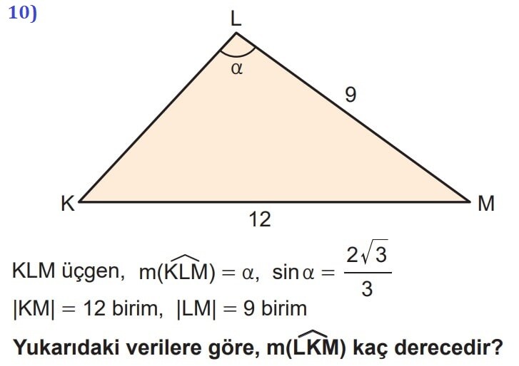 10.Sınıf Matematik 1.Dönem 1.Yazılı Soru 10 - 2025-2026