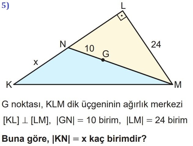 10.Sınıf Matematik 1.Dönem 1.Yazılı Soru 5 - 2025-2026
