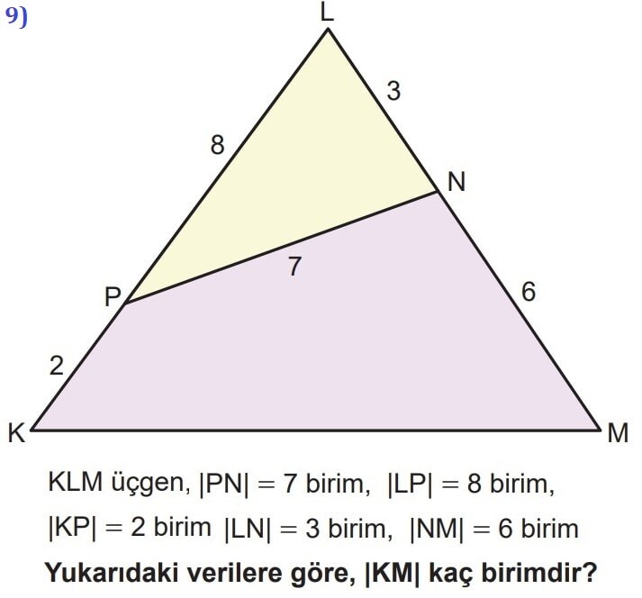 10.Sınıf Matematik 1.Dönem 1.Yazılı Soru 9 - 2025-2026