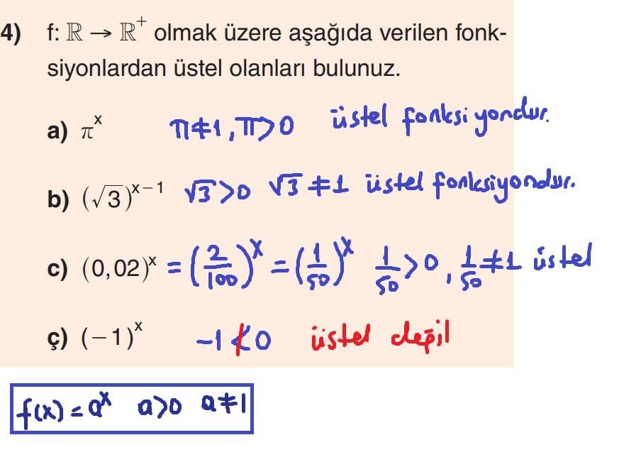 12.Sınıf Matematik Ders Kitabı Sayfa 20 Çözüm-4