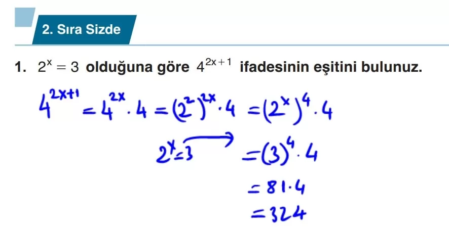 9.Sınıf Matematik Ders Kitabı Sayfa 22 2.Sıra Sizde 1.soru 9.Sınıf Matematik Ders Kitabı Sayfa 22 2.Sıra Sizde 1.soru