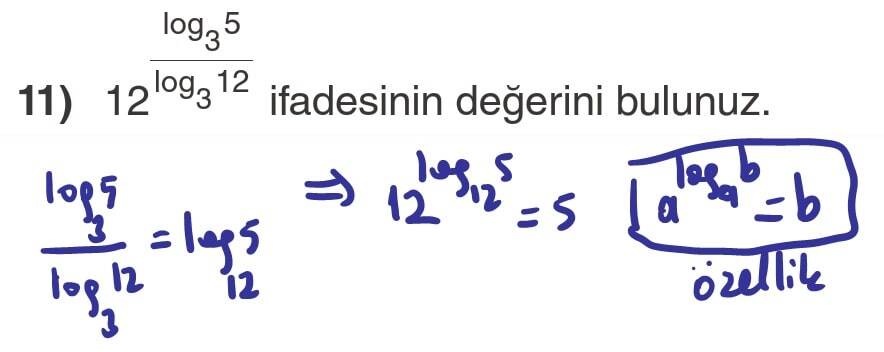 12.Sınıf Matematik Ders Kitabı Sayfa 45 Cevap 11