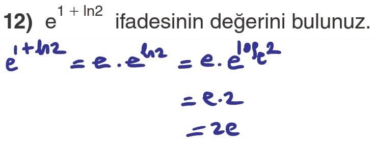 12.Sınıf Matematik Ders Kitabı Sayfa 45 Cevap 12