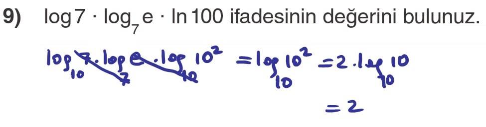 12.Sınıf Matematik Ders Kitabı Sayfa 45 Cevap 9