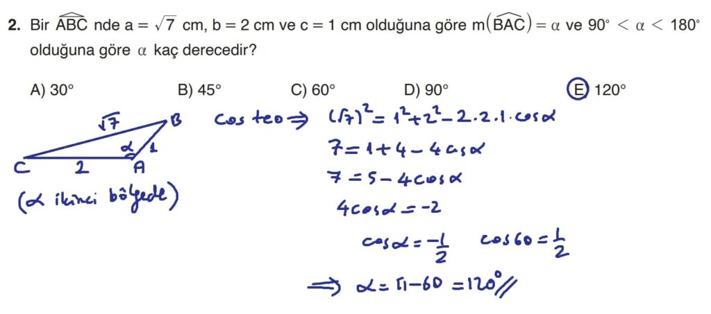 11.Sınıf Matematik Ders Kitabı Sayfa 59 Cevap 2 - SDR Yayınları