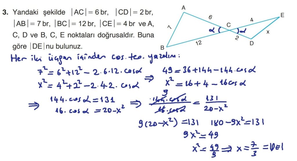 11.Sınıf Matematik Ders Kitabı Sayfa 59 Cevap 3 - SDR Yayınları