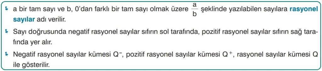 Rasyonel Sayılar Nedir