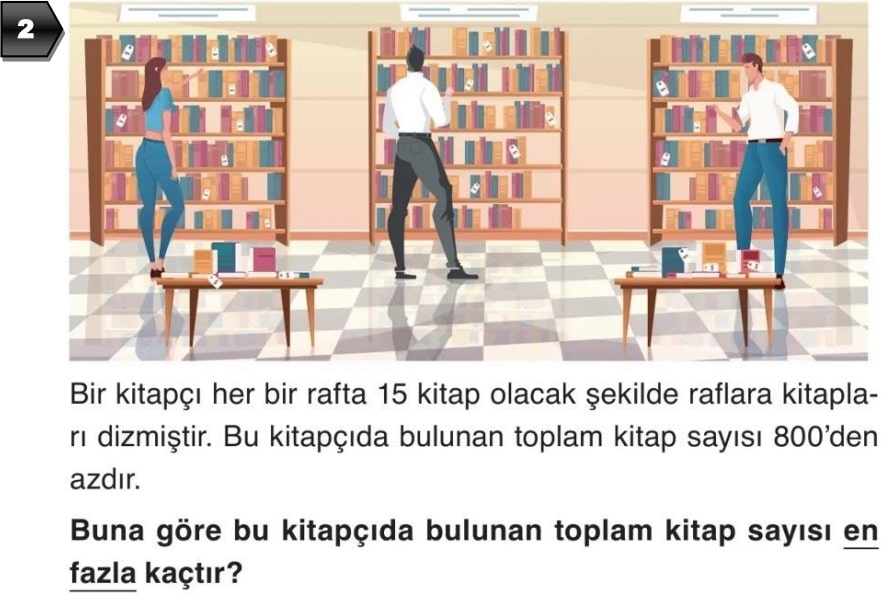 6.Sınıf Matematik 1.Dönem 1.Yazılı soru 2
