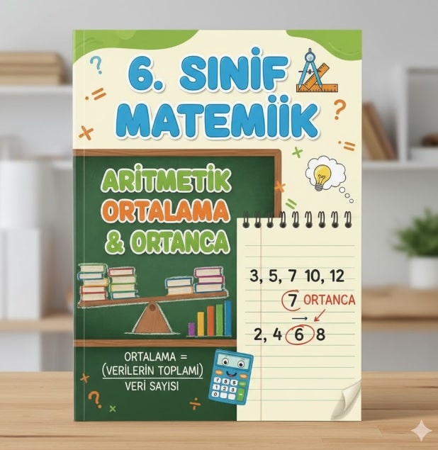 6.Sınıf Matematik Aritmetik Ortalama ve Ortanca
