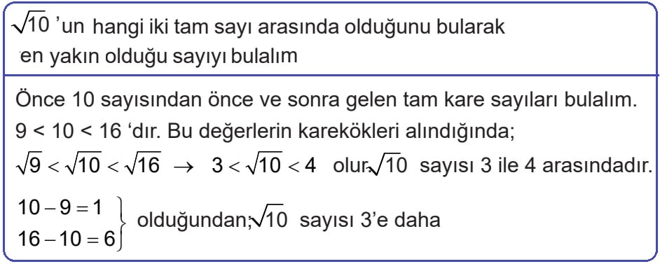 Tam kare olmayan köklü sayılar