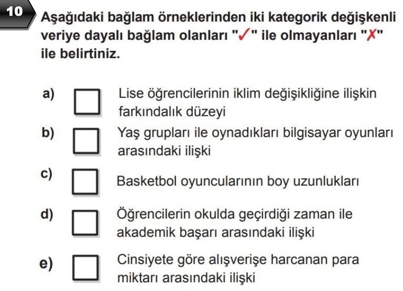10.sınıf matematik 1.yazılı 3.senaryo örnekleri Soru 10