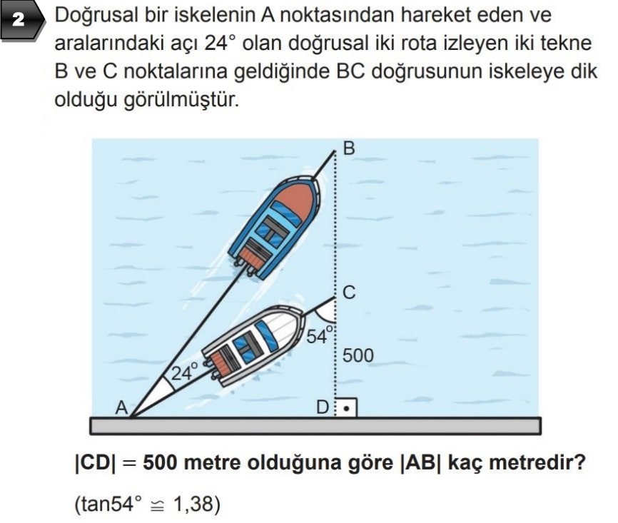 10.sınıf matematik 1.yazılı 3.senaryo örnekleri Soru 2