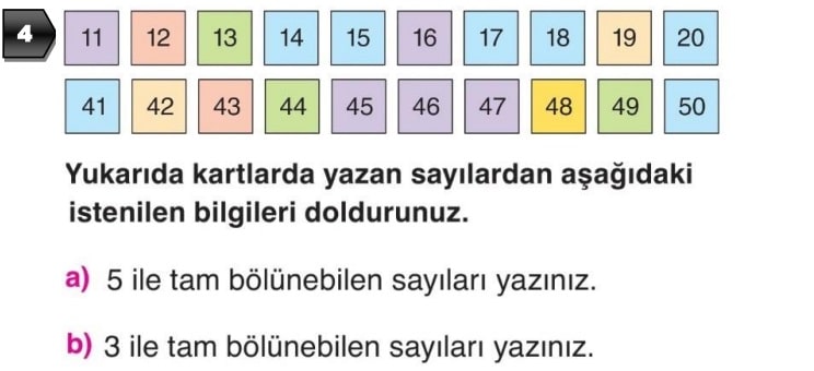 6.Sınıf Matematik Yazılı Örneği Soru 4