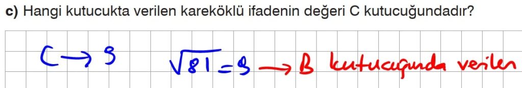 8.Sınıf Matematik Kitabı Sayfa 66 Cevap 1 c