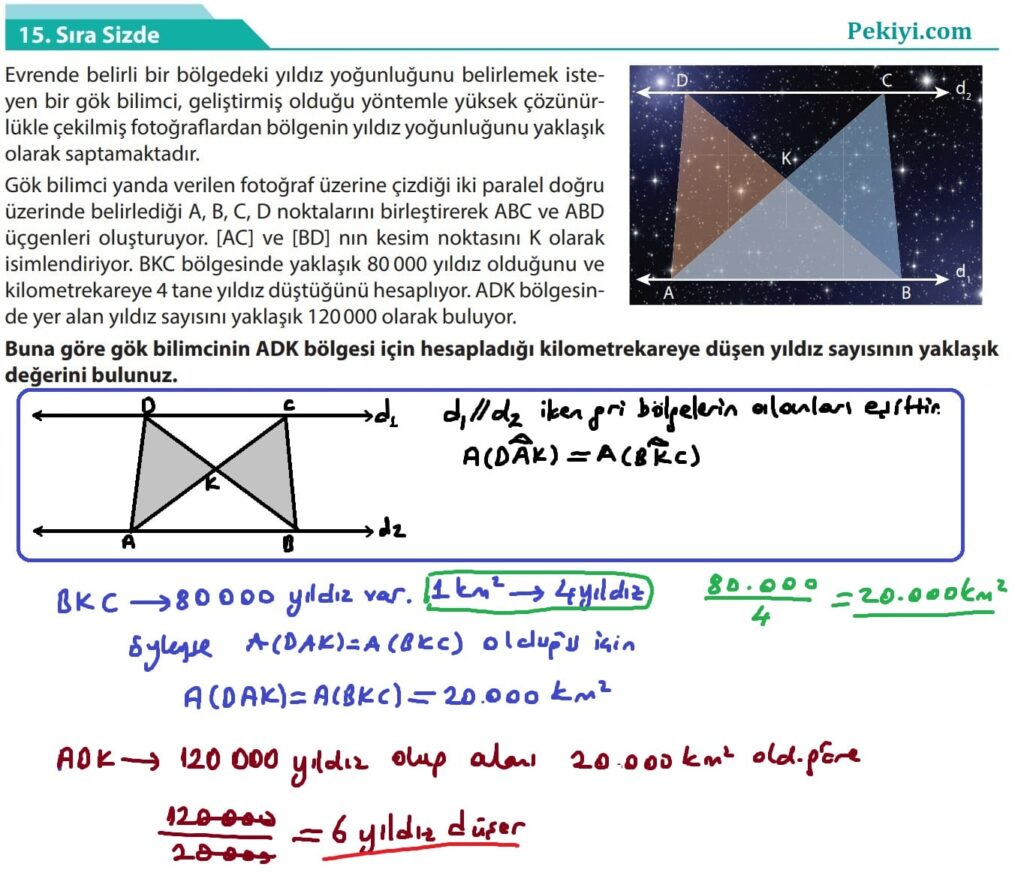 10.Sınıf Matematik Ders Kitabı Sayfa 69 Sıra Sizde 15 Çözümü