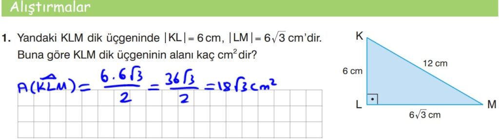 8.Sınıf Matematik Ders Kitabı Sayfa 78 Cevap 1