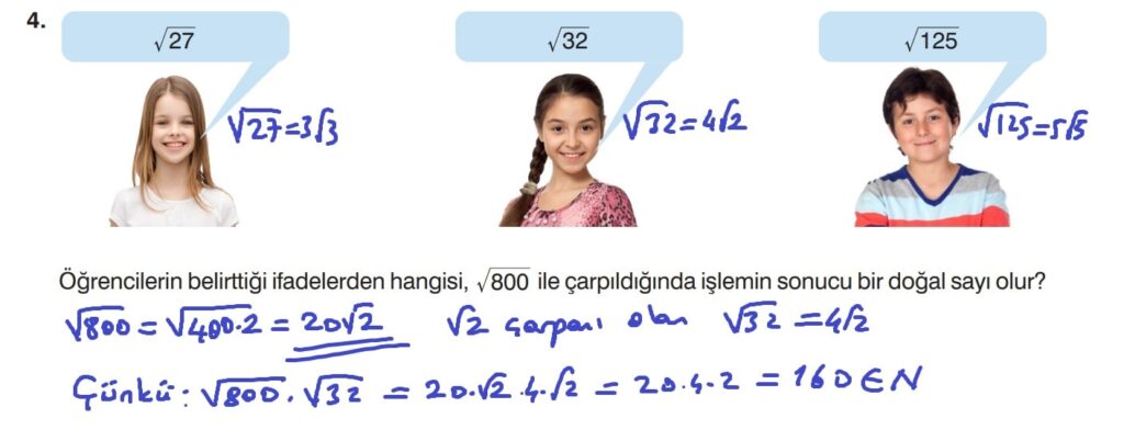 8.Sınıf Matematik Kitabı Sayfa 88 Cevap 4 8.Sınıf Matematik Kitabı Sayfa 88 Cevap 4