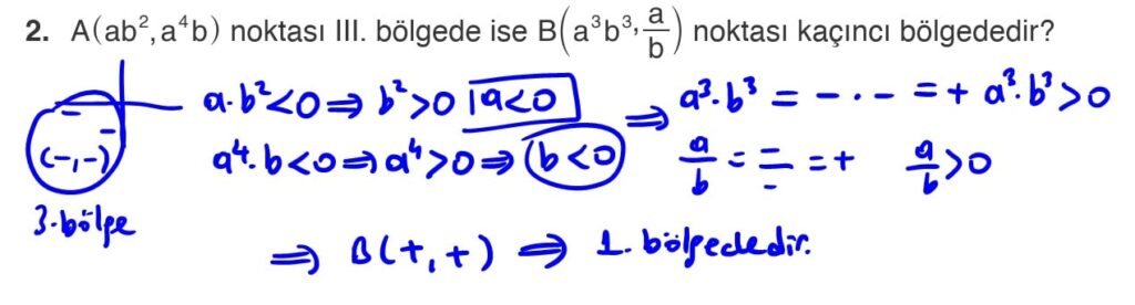 11.Sınıf Matematik Ders Kitabı Sayfa 89 Çözüm 2 11.Sınıf Matematik Ders Kitabı Sayfa 89 Çözüm 2