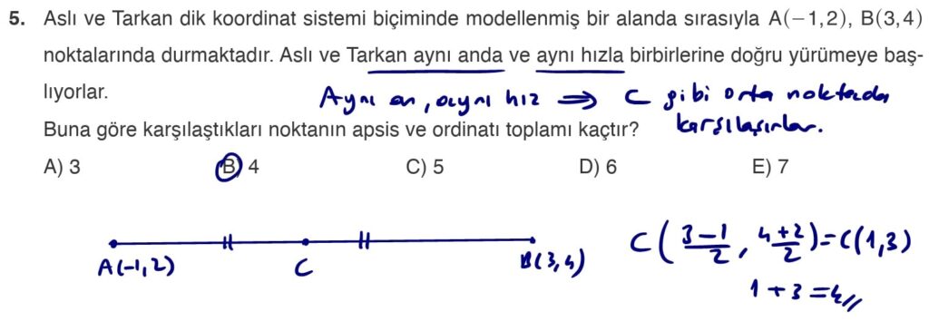 11.Sınıf Matematik Ders Kitabı Sayfa 97 Çözüm 5 11.Sınıf Matematik Ders Kitabı Sayfa 97 Çözüm 5