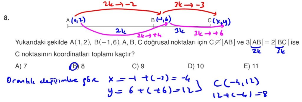 11.Sınıf Matematik Ders Kitabı Sayfa 97 Çözüm 8 11.Sınıf Matematik Ders Kitabı Sayfa 97 Çözüm 8