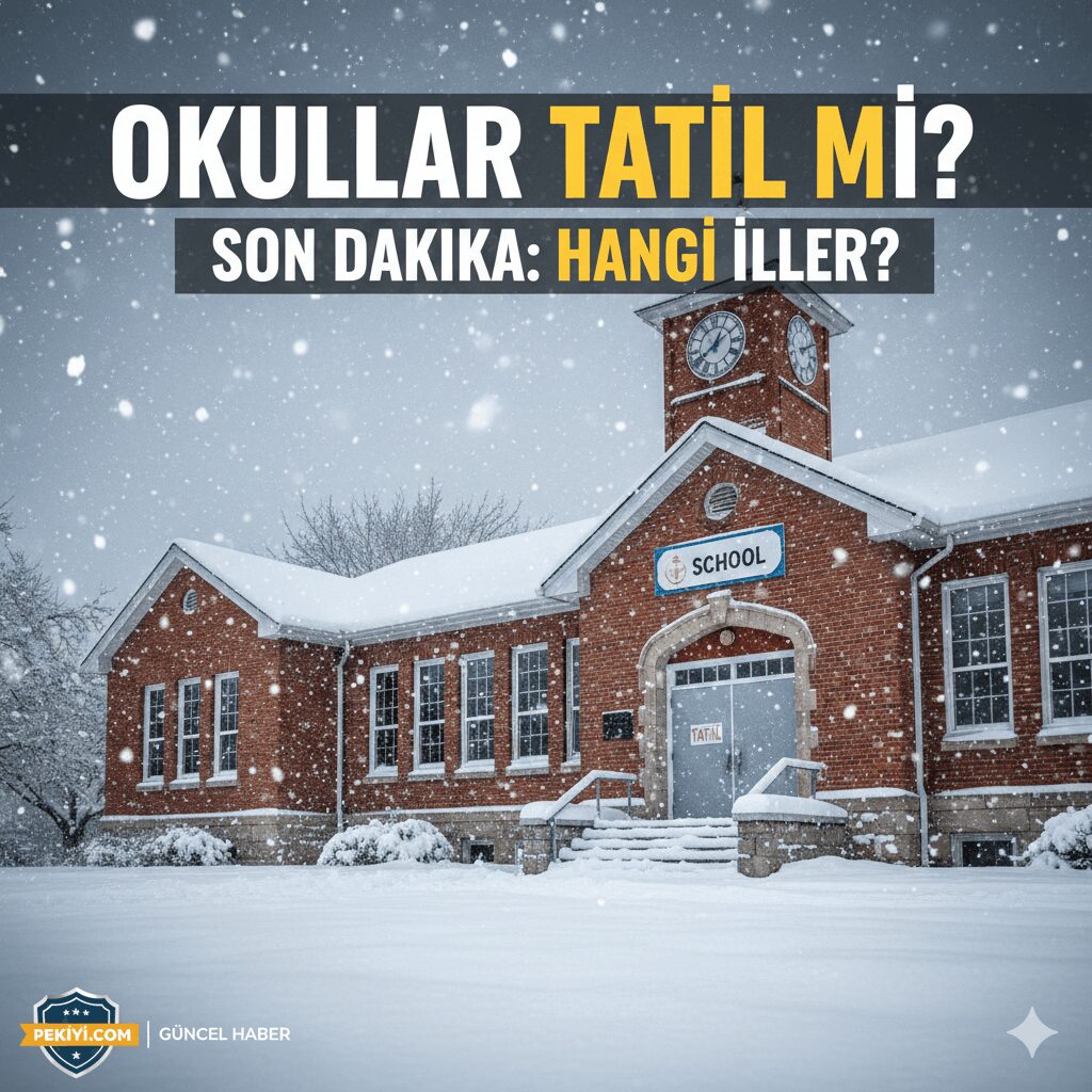 15 Ocak kar tatili olan iller
