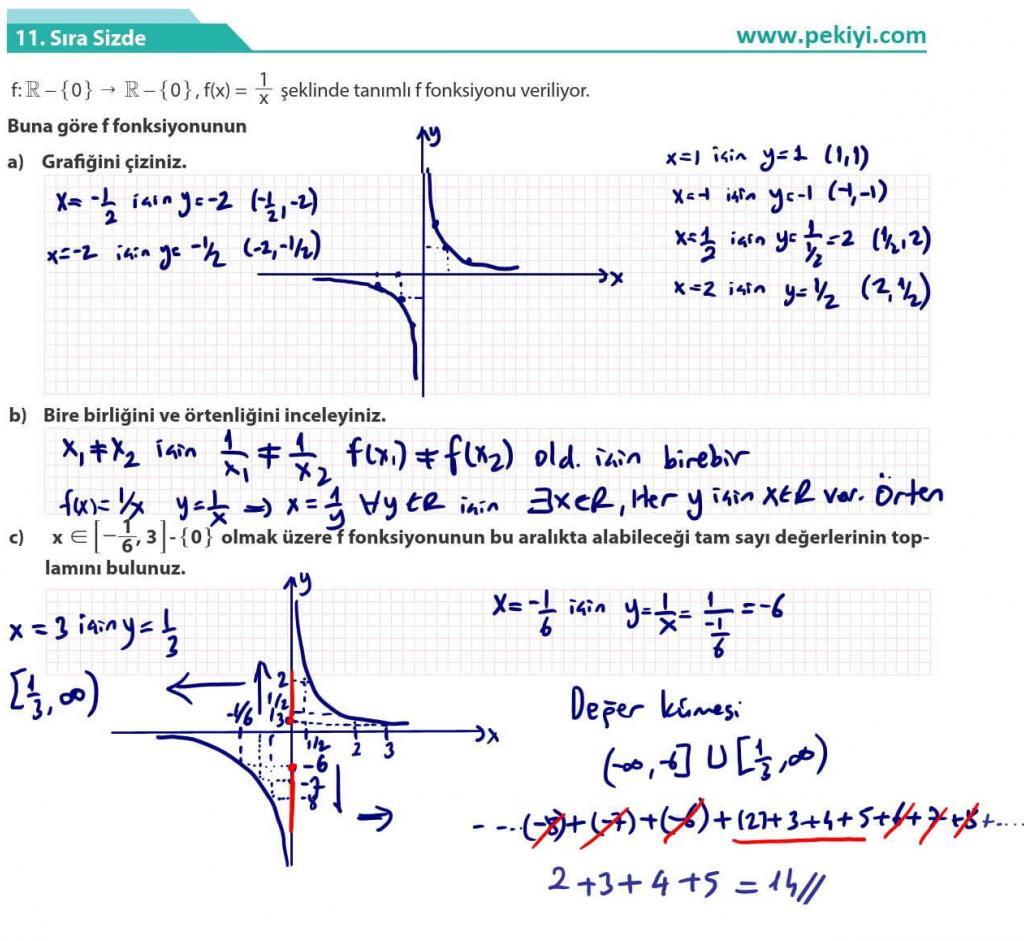 10.Sınıf Matematik Ders Kitabı Sayfa 248 Sıra Sizde 11