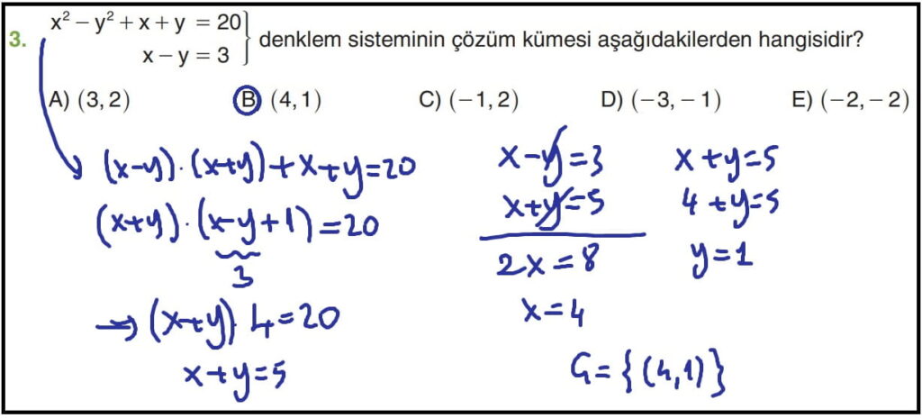 11.sınıf matematik ders kitabı sayfa 210 cevapları 3. soru çözümü