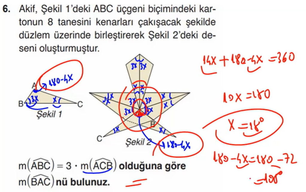 9.Sınıf Matematik 2.Ders Kitabı Sayfa 51 6.Sorunun Cevabı