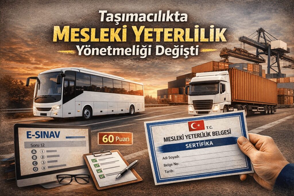 Taşımacılıkta Mesleki Yeterlilik Sınavları