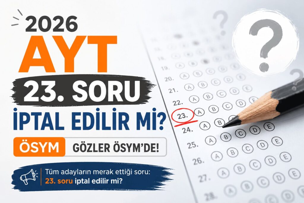 2026 AYT Matematik 23.soru